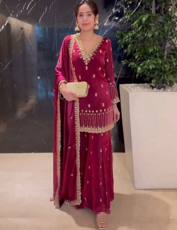 KD FASHION 1530 DESIGNER PLAZZO SUITS WHOLESALE