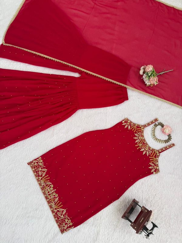 KD FASHION 1531 B DESIGNER SHARARA SUITS WHOLESALE