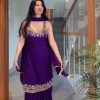 KD FASHION 1531 C DESIGNER SHARARA SUITS WHOLESALE