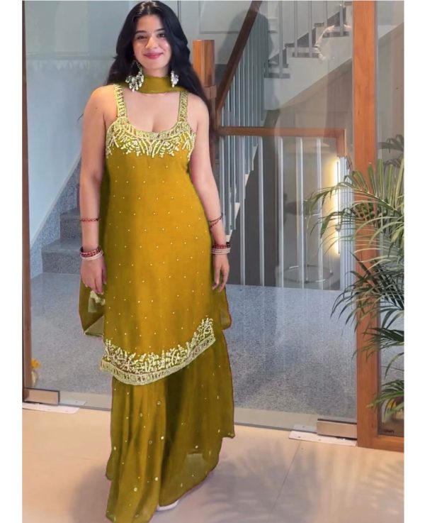KD FASHION 1531 E DESIGNER SHARARA SUITS WHOLESALE