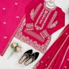 KD FASHION 1533 A DESIGNER PLAZZO SUIT WHOLESALE