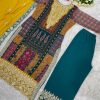 KF 1581 A DESIGNER PLAZZO SUITS WHOLESALE