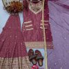 LADY LOOK 026 A DESIGNER PLAZZO SUITS WHOLESALE