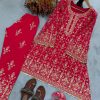 LADY LOOK 028 A B DESIGNER PLAZZO SUIT WOLESALE
