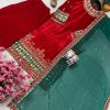 LC 1397 DESIGNER VELVET PLAZZO SUITS WHOLESALE