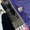LC 1403 DESIGNER PREMIUM VELVET SALWAR SUIT