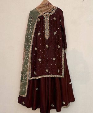 LG 1996 B DESIGNER EXCLUSIVE PLAZZO SUITS
