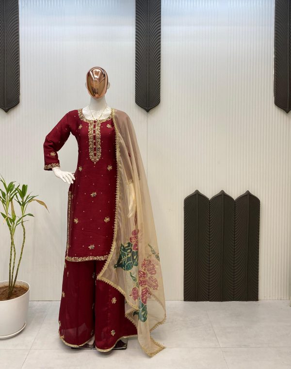 LG 1996 B DESIGNER EXCLUSIVE PLAZZO SUITS