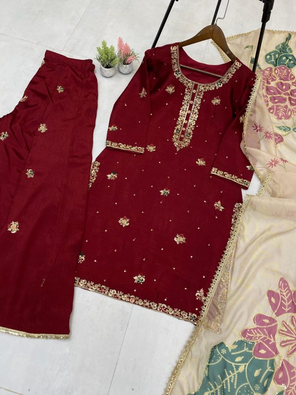 LG 1996 B DESIGNER EXCLUSIVE PLAZZO SUITS