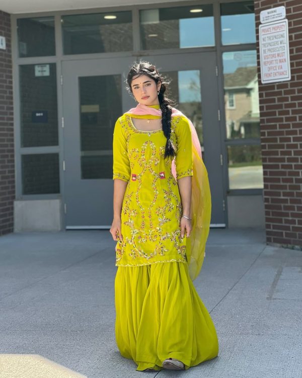 LG 1997 DESIGNER WEAR EXCLUSIVE SHARARA SUIT