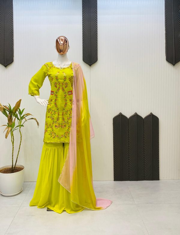 LG 1997 DESIGNER WEAR EXCLUSIVE SHARARA SUIT