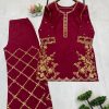 LG 2004 DESIGNER CRAPE SILK PLAZZO SUITS ONLINE