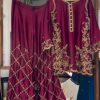 LG 2004 DESIGNER CRAPE SILK PLAZZO SUITS ONLINE