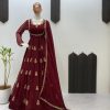 LG 2006 DESIGNER GEORGETTE GOWN WHOLESALE