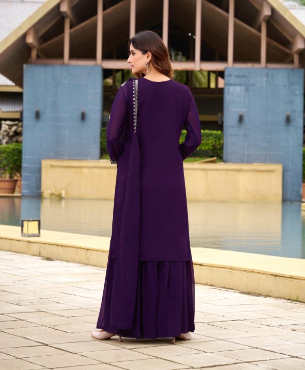 LOOMEERA LM 04 B DESIGNER SHARARA SUITS ONLINE