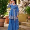 LOOMEERA LM 08 B DESIGNER PLAZZO SUITS WHOLESALE
