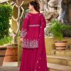 LOOMEERA LM 08 DESIGNER PLAZZO SUITS WHOLESALE