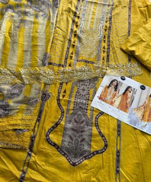 MEHBOOB TEX 1677 B COTTON EMBROIDERED SUIT