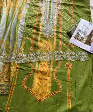 MEHBOOB TEX 1677 D COTTON EMBROIDERED SUIT