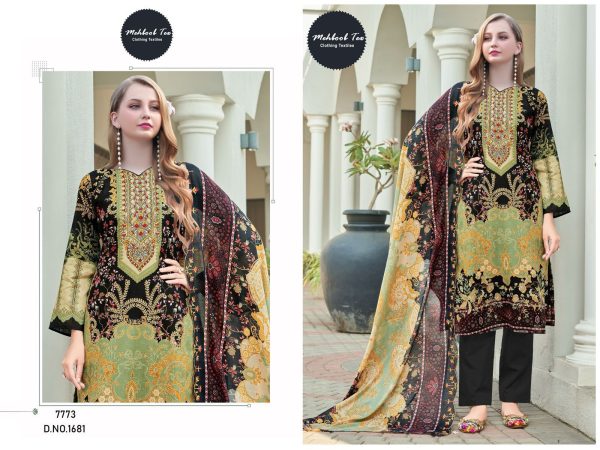 MEHBOOB TEX 1681 COTTON PAKSITANI SALWAR KAMEEZ