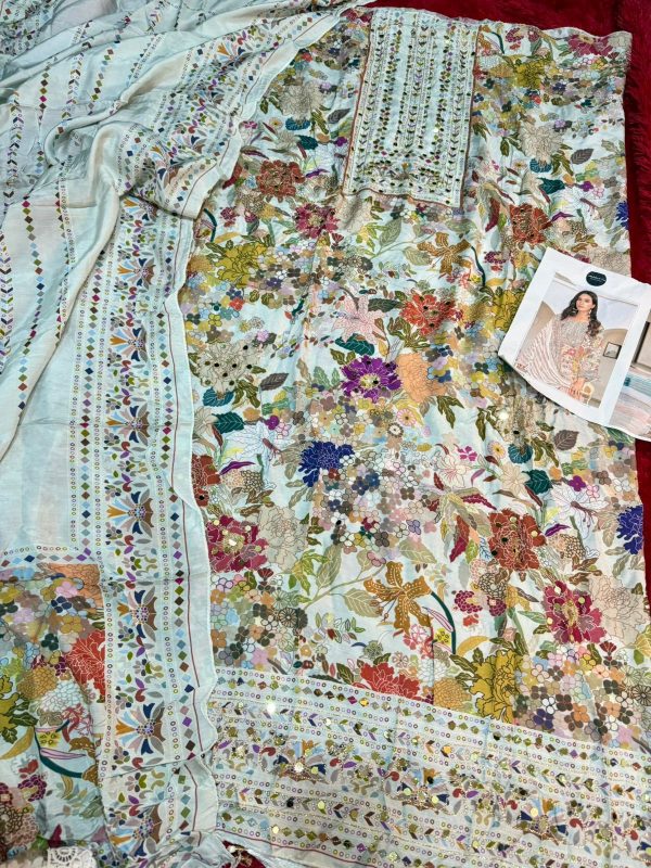 MEHBOOB TEX 1711 B VISCOSE MUSLIN SALWAR KAMEEZ