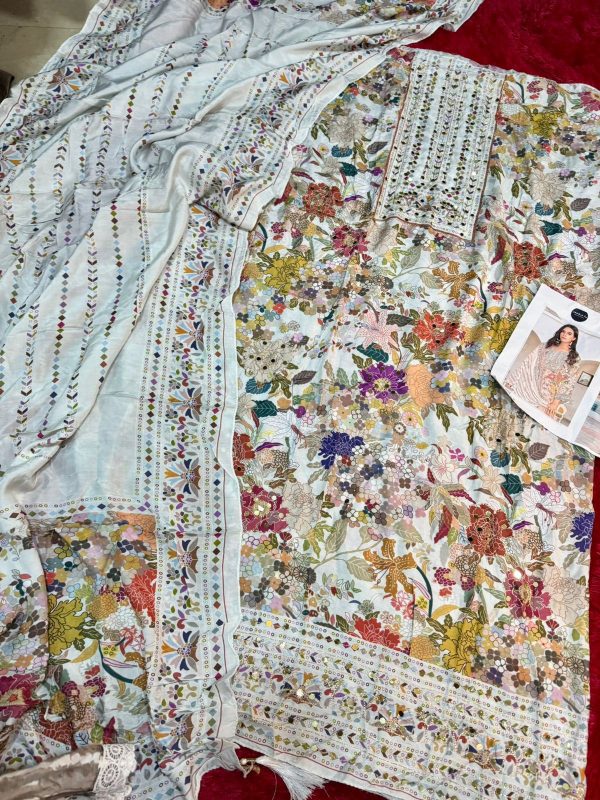 MEHBOOB TEX 1711 B VISCOSE MUSLIN SALWAR KAMEEZ