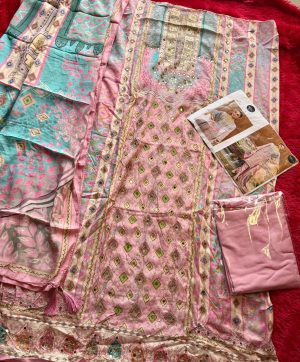 MEHBOOB TEX 1712 VISCOSE MUSLIN PAKISTANI SUITS
