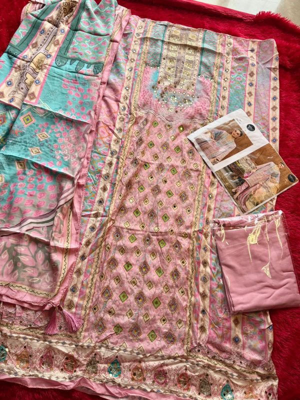 MEHBOOB TEX 1712 VISCOSE MUSLIN PAKISTANI SUITS