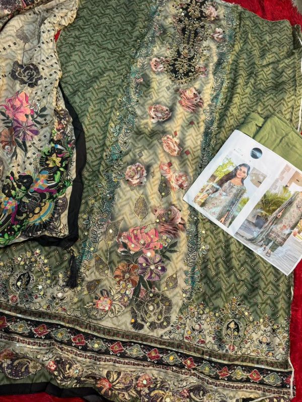 MEHBOOB TEX 1713 C VISCOSE MUSLIN PAKISTANI SUITS