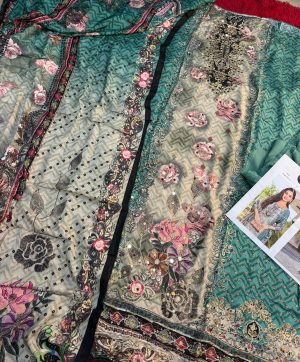 MEHBOOB TEX 1713 D VISCOSE MUSLIN PAKISTANI SUITS