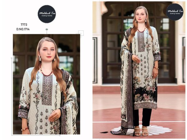 MEHBOOB TEX 1714 VISCOSE MUSLIN SALWAR KAMEEZ