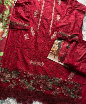 MEHBOOB TEX 1716 A COTTON EMBROIDERED SUITS