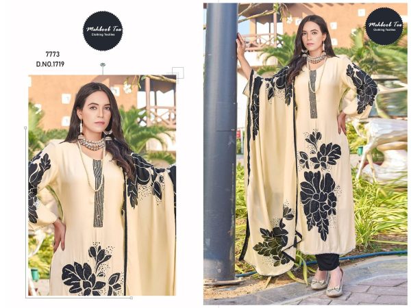 MEHBOOB TEX 1719 VISCOSE MUSLIN SALWAR KAMEEZ