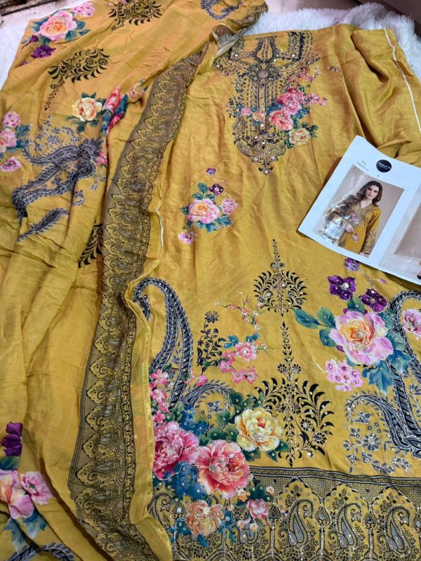 MEHBOOB TEX 1723 B VISCOSE MUSLIN SALWAR KAMEEZ