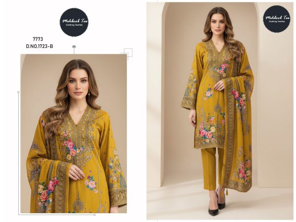MEHBOOB TEX 1723 B VISCOSE MUSLIN SALWAR KAMEEZ