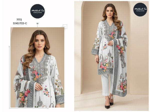 MEHBOOB TEX 1723 C VISCOSE MUSLIN SALWAR KAMEEZ