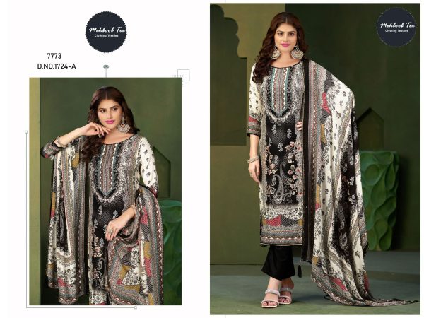 MEHBOOB TEX 1724 A VISCOSE MUSLIN SALWAR KAMEEZ