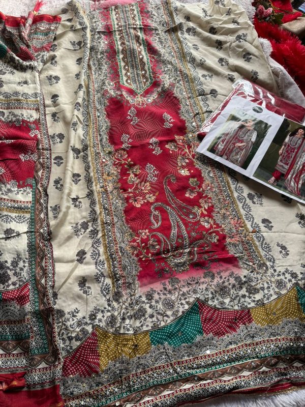 MEHBOOB TEX 1724 B VISCOSE MUSLIN SALWAR KAMEEZ