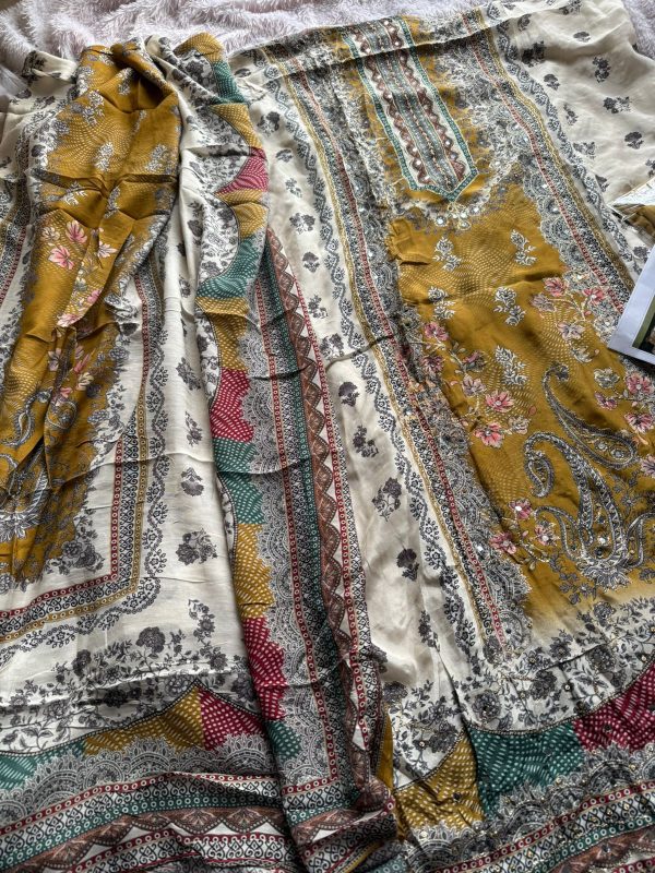 MEHBOOB TEX 1724 C VISCOSE MUSLIN SALWAR KAMEEZ