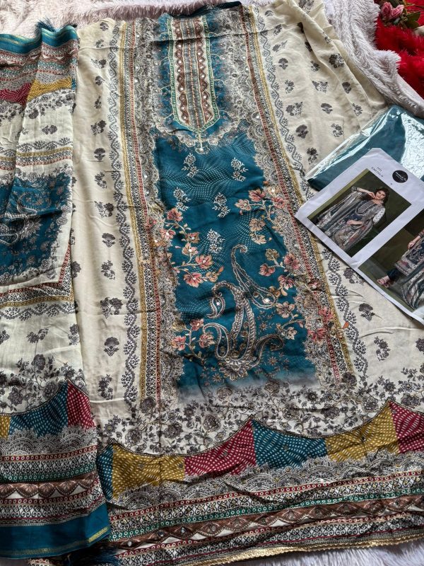 MEHBOOB TEX 1724 D VISCOSE MUSLIN SALWAR KAMEEZ