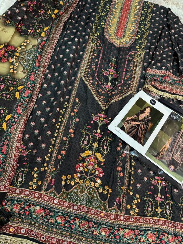 MEHBOOB TEX 1725 B VISCOSE MUSLIN PAKISTANI SUIT