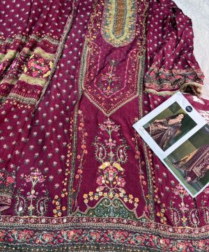 MEHBOOB TEX 1725 D VISCOSE MUSLIN PAKISTANI SUIT