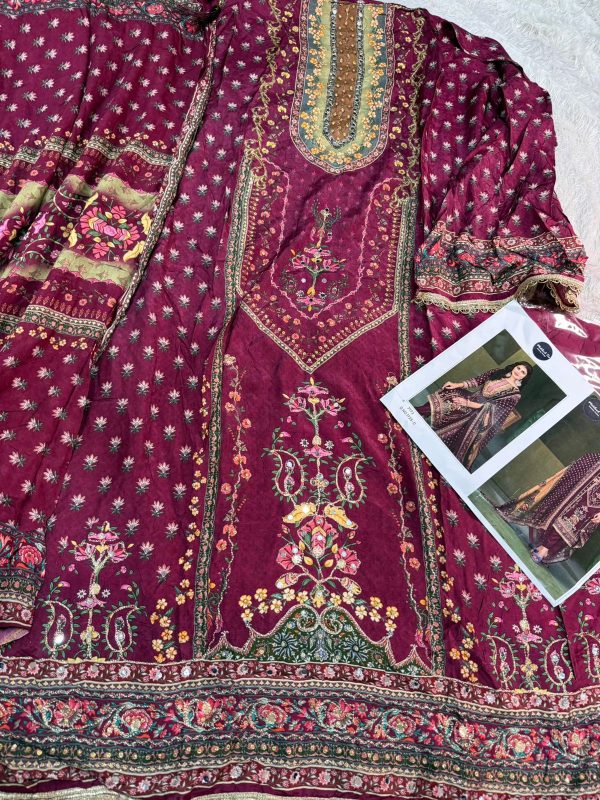 MEHBOOB TEX 1725 D VISCOSE MUSLIN PAKISTANI SUIT