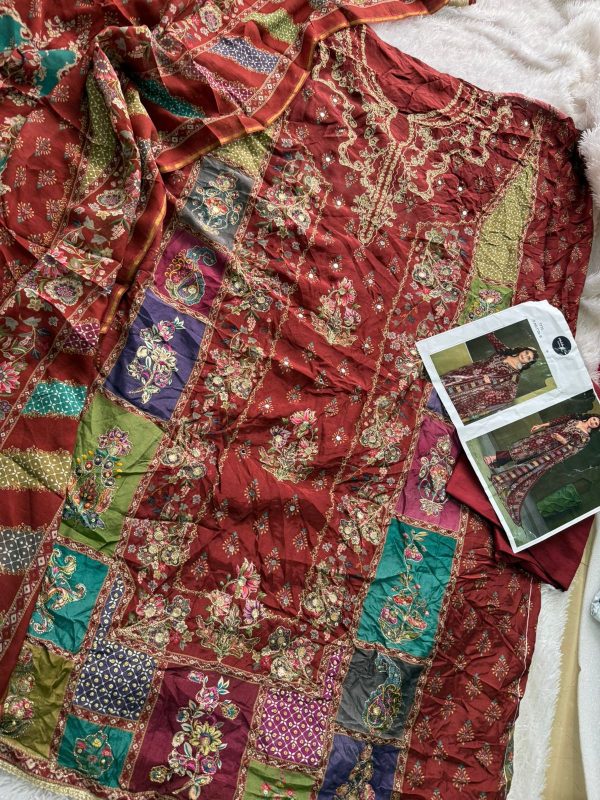 MEHBOOB TEX 1726 B VISCOSE MUSLIN SALWAR KAMEEZ