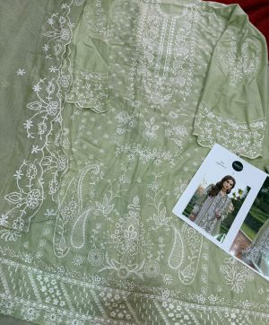 MEHBOOB TEX 1727 C COTTON EMBROIDERED SUIT