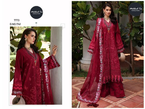 MEHBOOB TEX 1741 COTTON PAKISTANI SUITS ONLINE