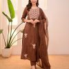 MURTI TRENDS COFFEE COTTON KURTI WHOLESALE