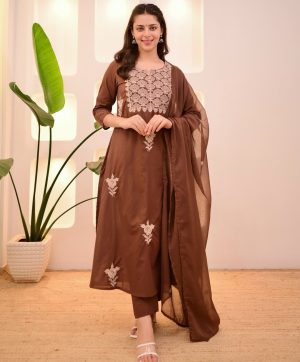 MURTI TRENDS COFFEE COTTON KURTI WHOLESALE