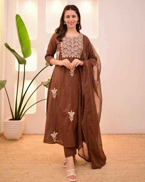 MURTI TRENDS COFFEE COTTON KURTI WHOLESALE