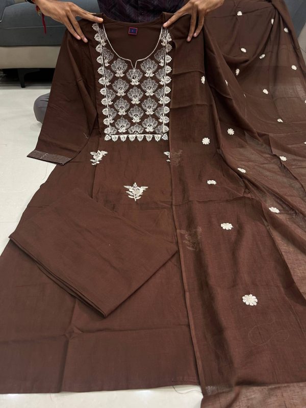 MURTI TRENDS COFFEE COTTON KURTI WHOLESALE